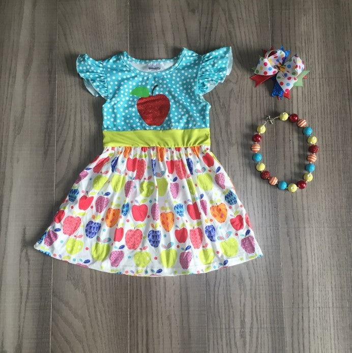 Dazzling Apple Dress Set