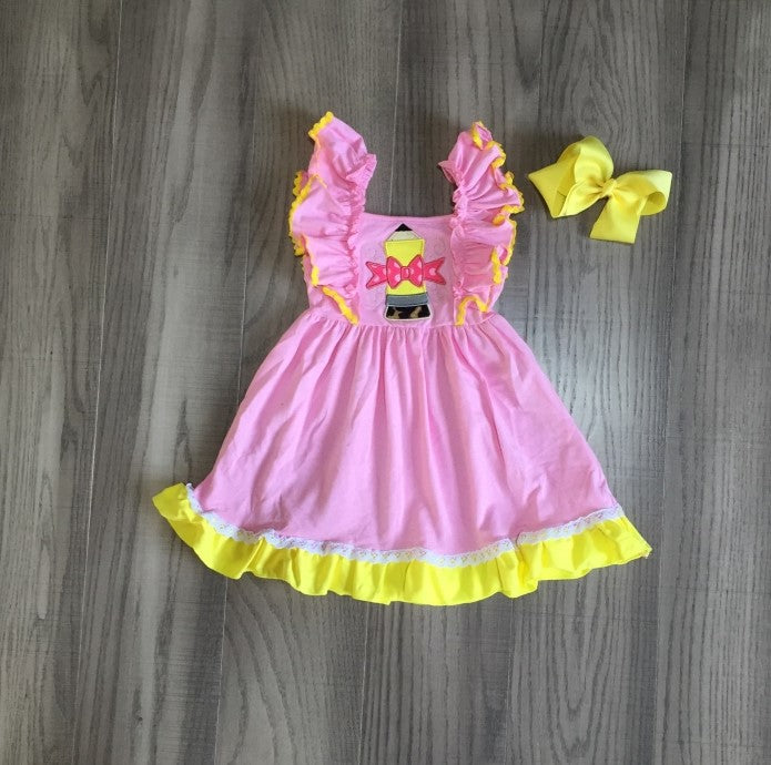 Pretty Pink Pencil Dress