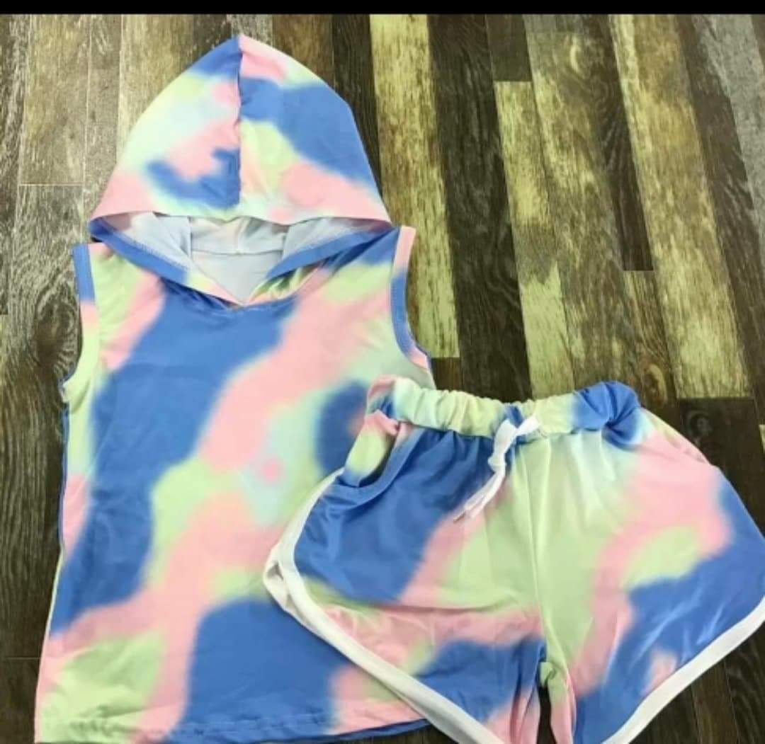 Tie Dye Short set