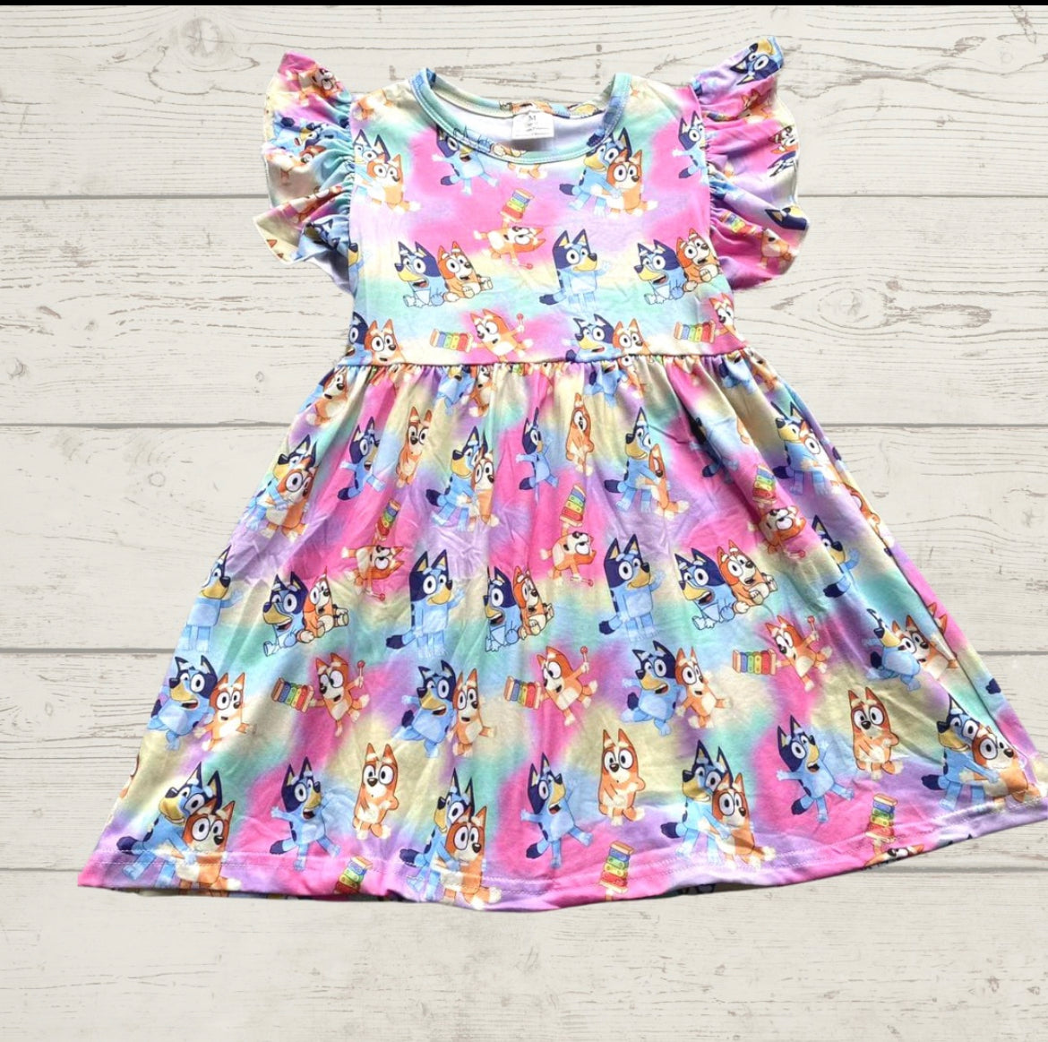 Musical friends with blue heeler dress