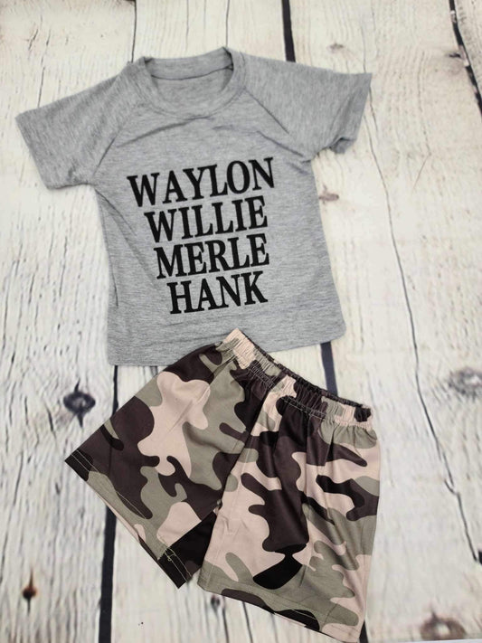 Country men short set