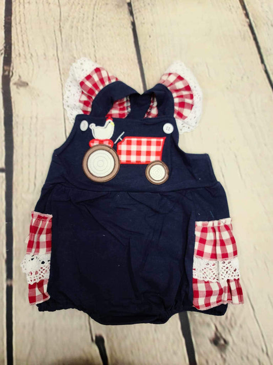 Chicken tractor Romper