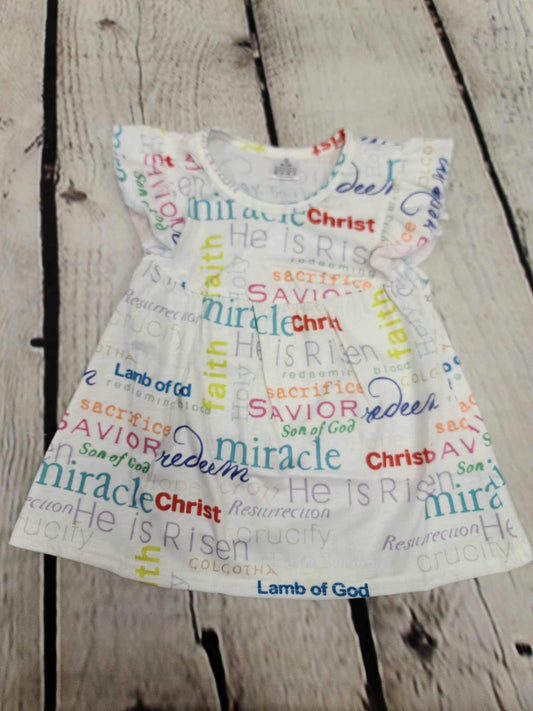 Words of faith dress