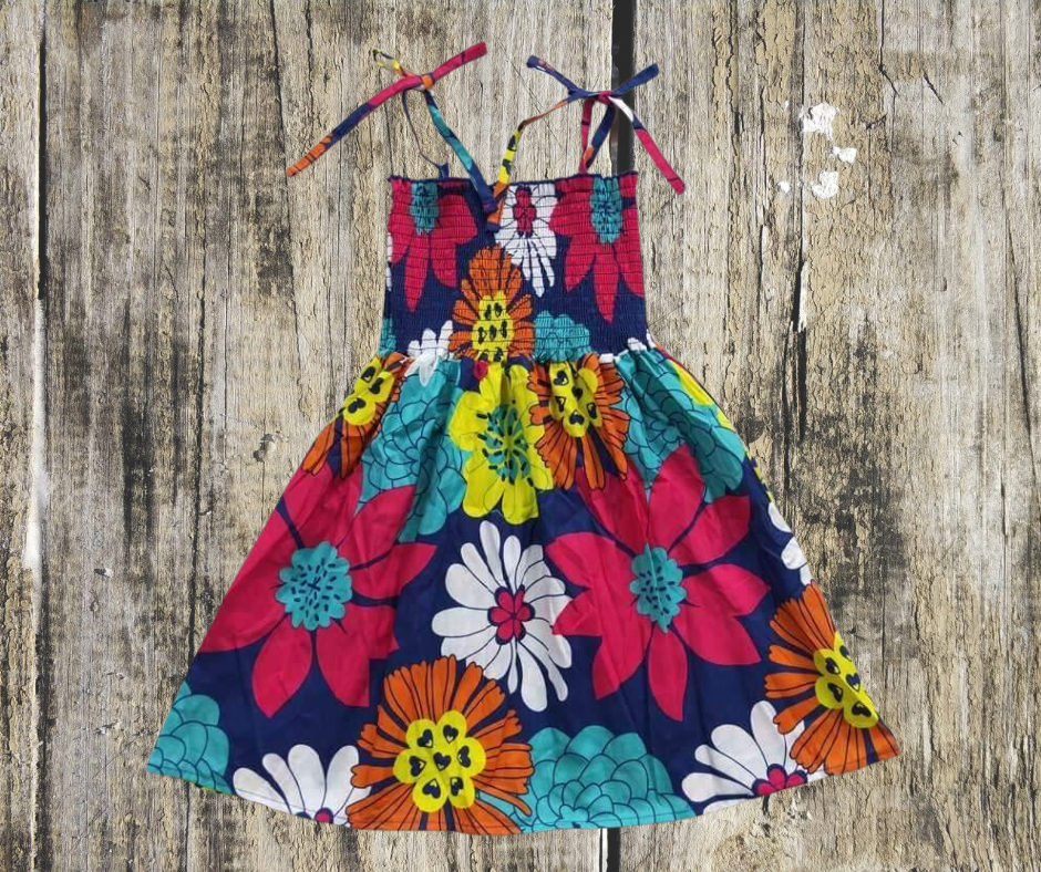 Summer flowers dress