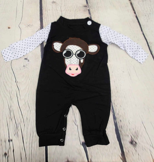 Cool cow romper