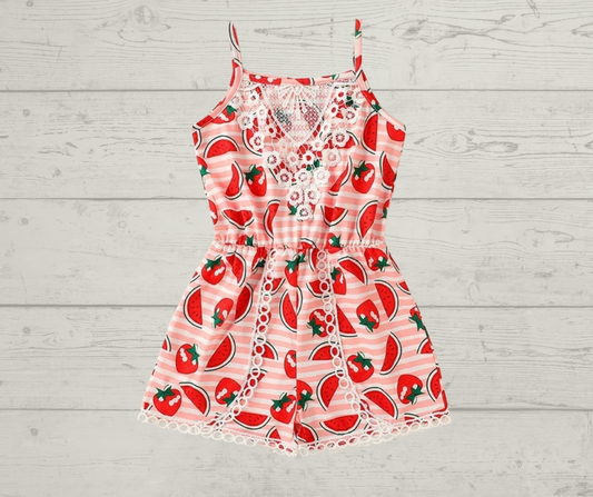 Strawberry Watermelon Romper
