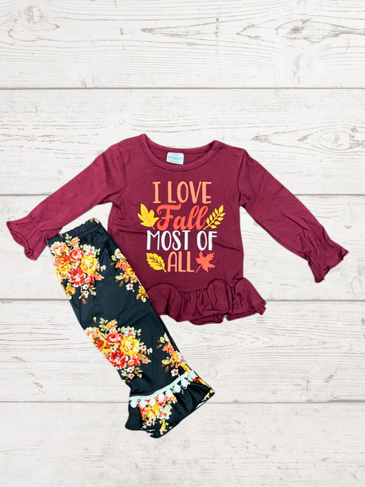 I love Fall most of all Set