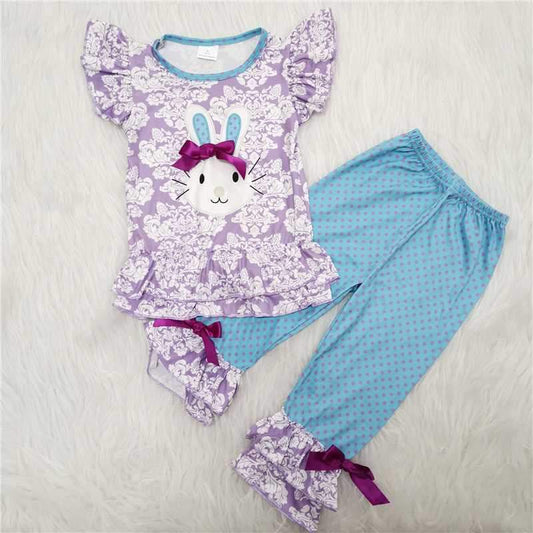 Bonnie Bunny Ruffled Pants Set