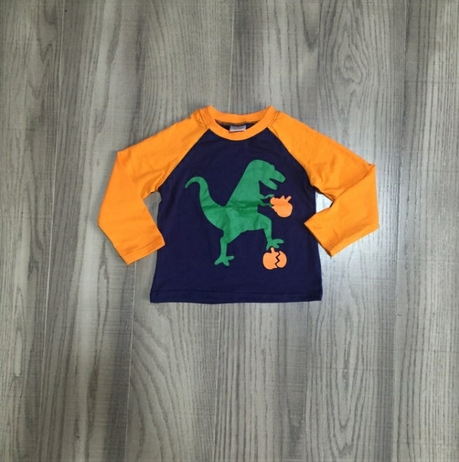 Rawr-tacular pumpkin shirt