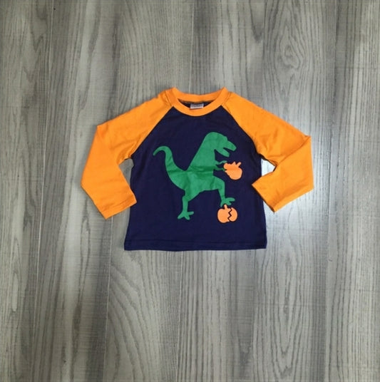 Rawr-tacular pumpkin shirt