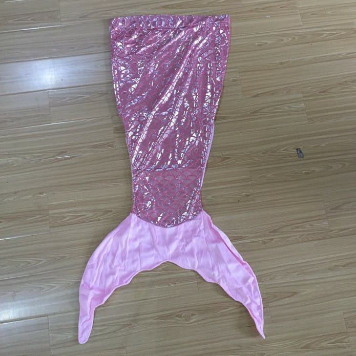 Mermaid tail blankets