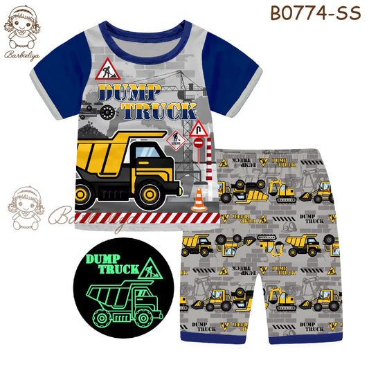 Glow in the Dark construction PJs