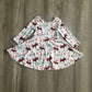 Snowy Reindeers (moose) Dress