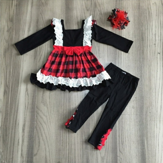 Santa’s Helper Ruffled pants set