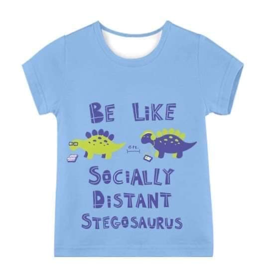 Socially Distanced Stegosaurus