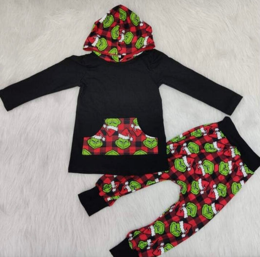 Green guy life track suit