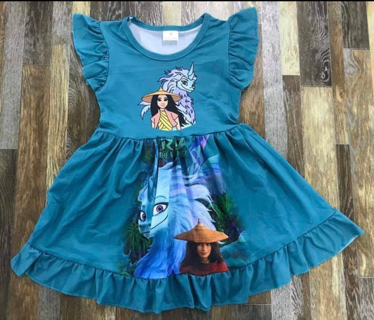 R and the Last Dragon Dress
