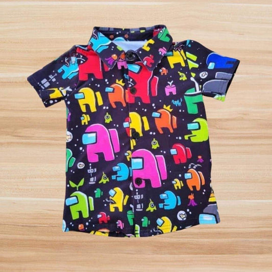Spring is among us button up