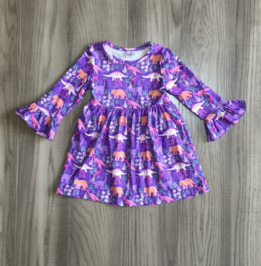 Dino Love purple