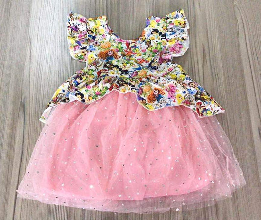 Royal princess light pink ball dress