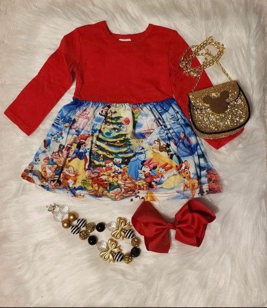 Mouseland Christmas Dress