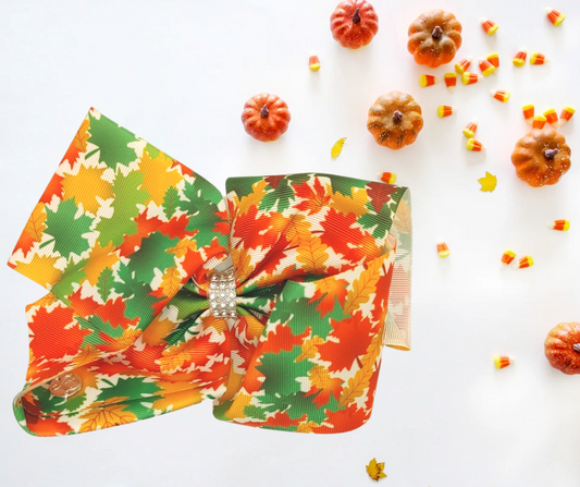 Leafy big bow