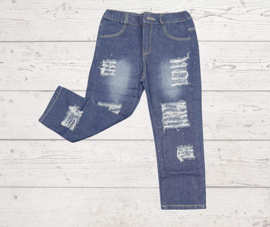 Blue Ripped Jeans