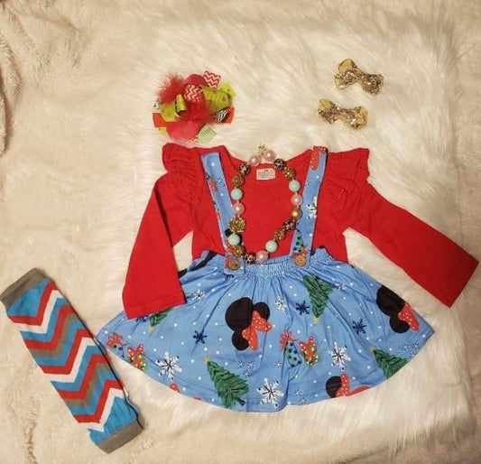 M/M Holiday Suspender Set