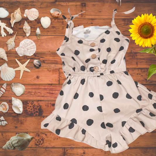 Dots & Ruffles Romper