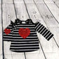 Mom & Me Ruby Love Peek A Boo Top - CHILD SIZE