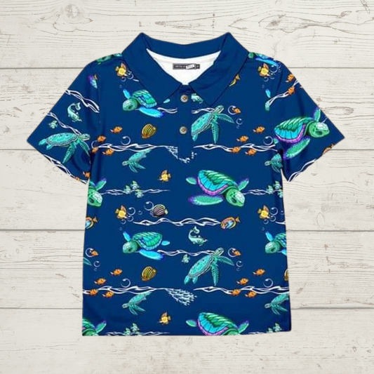 Swim with turtles polo