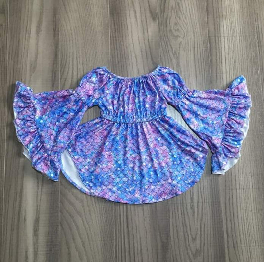Make a splash bell sleeve shirt