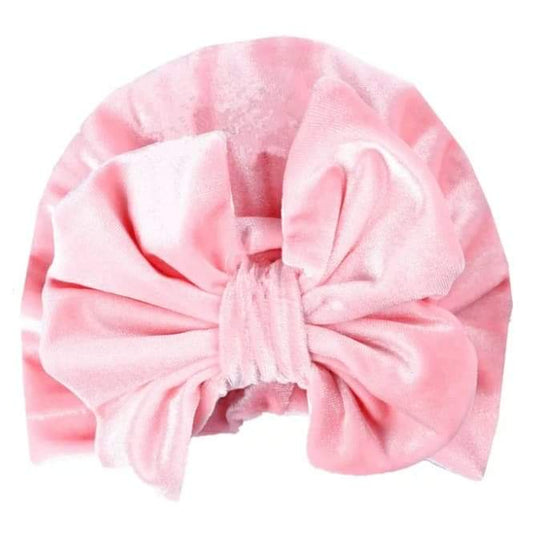 Velvet baby turban