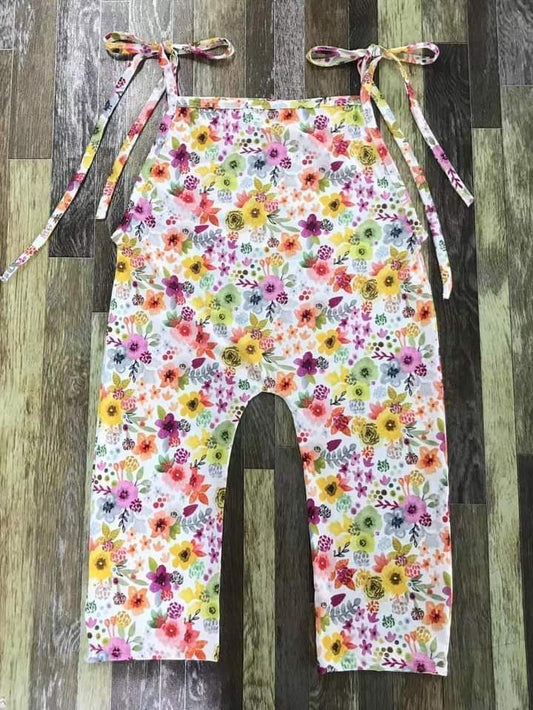 Floral Tie Romper