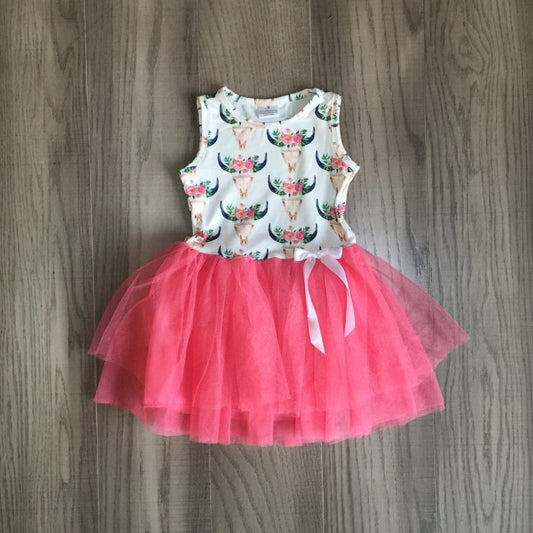 Bohemian Skull Tutu Dress